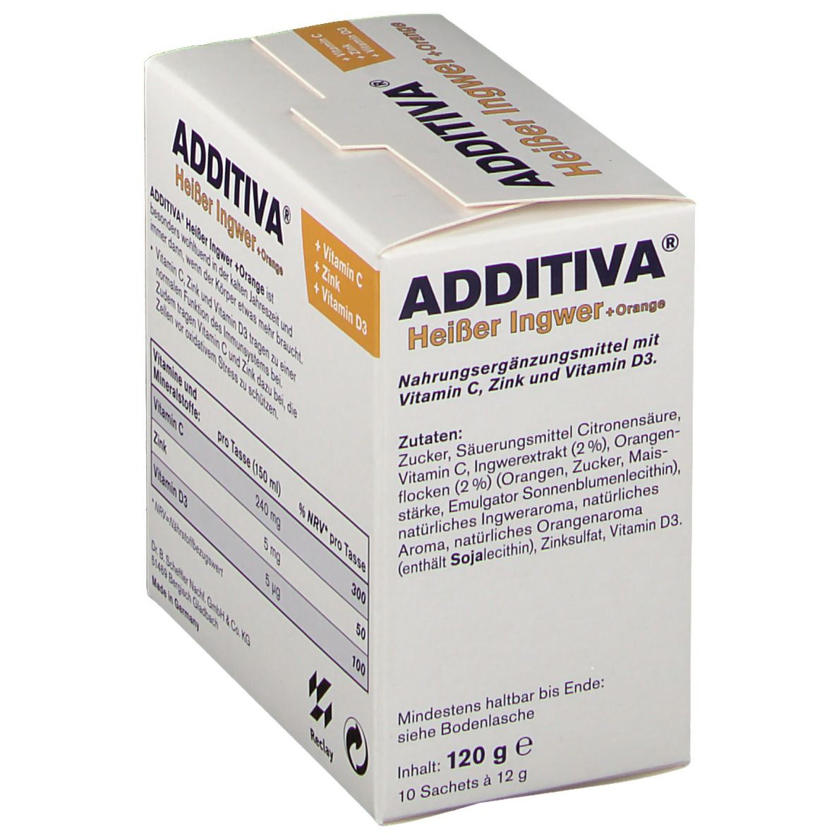 ADDITIVA® Heißer Ingwer