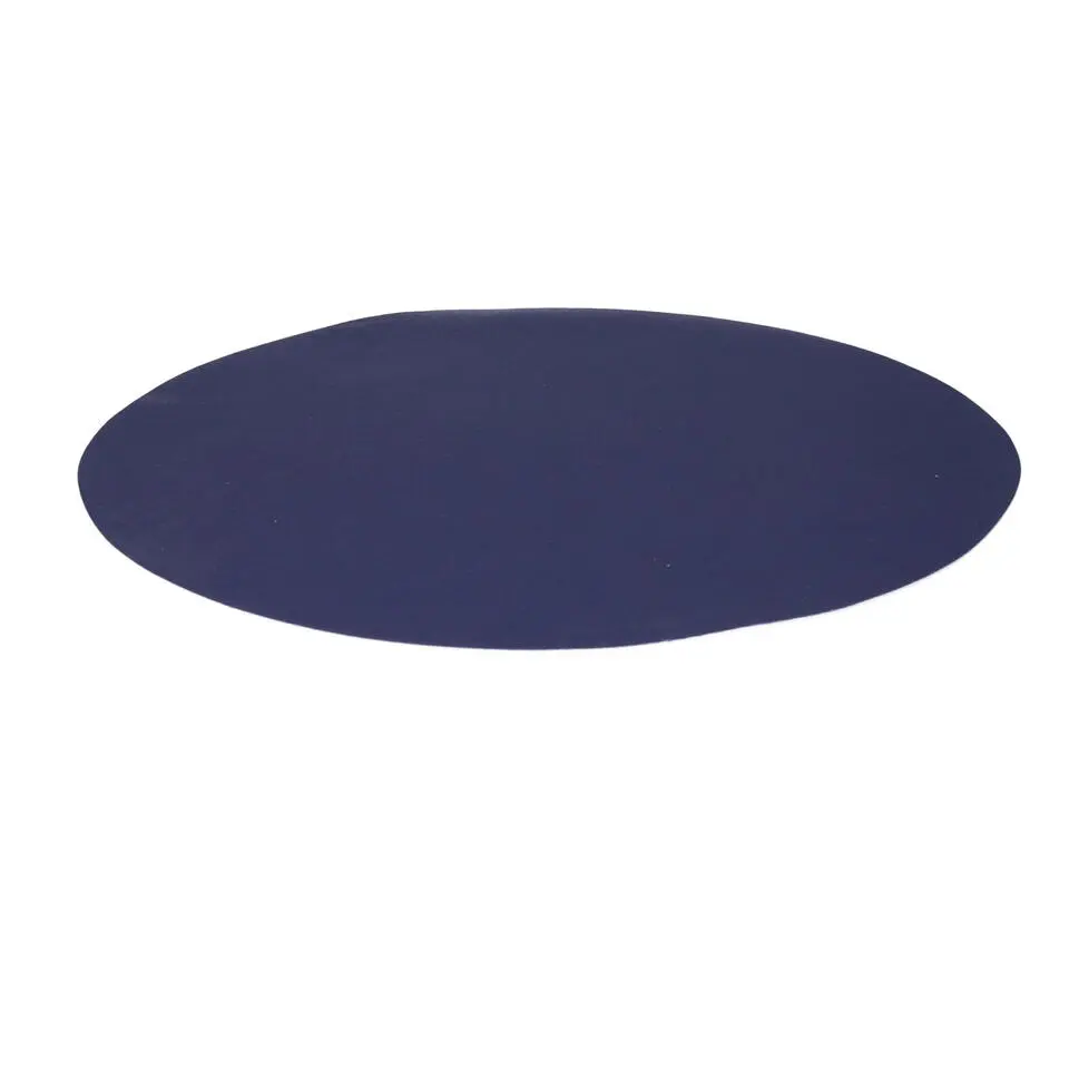 Wicotex Placemats Uni - donker blauw - rond 38cm - Teflon coating