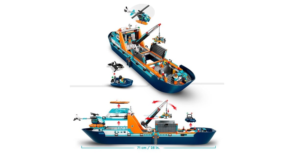 LEGOCity - Poolonderzoeksschip Constructiespeelgoed  (60368)