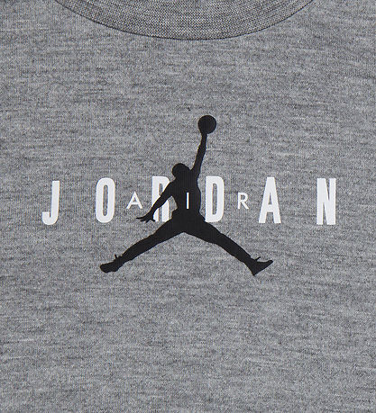 Jordan T-shirt - Carbon Heather m. Logo