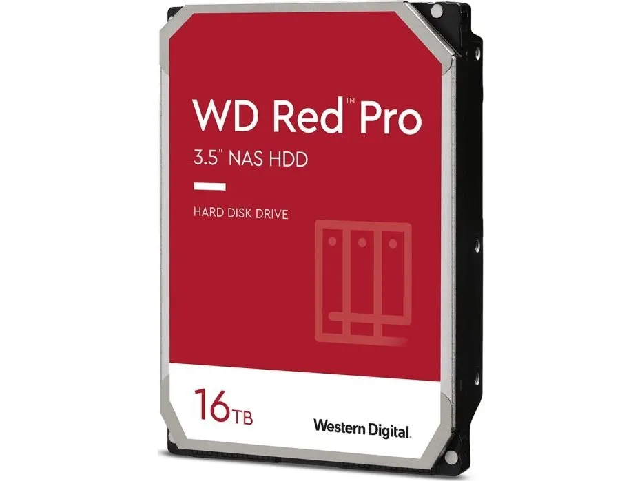 WD Red Pro WD161KFGX - Harddisk - 16 TB - intern - 3.5