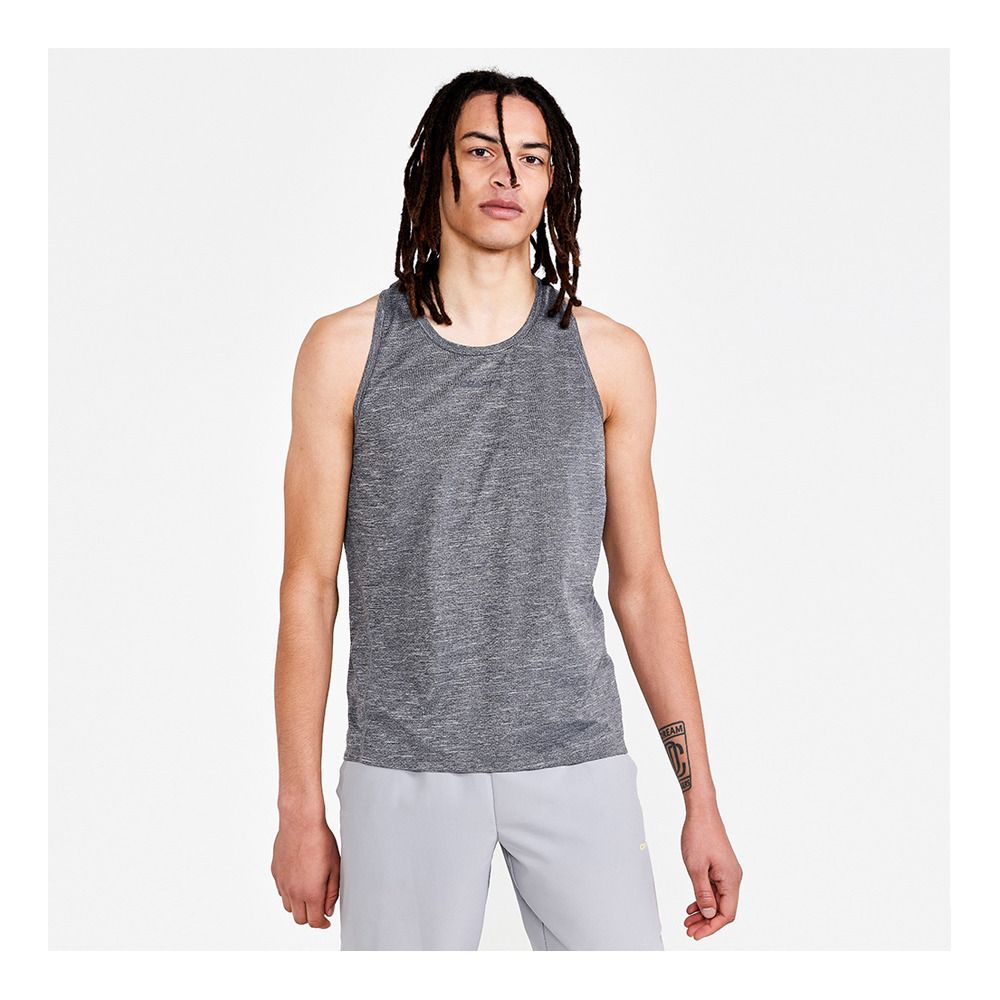 Craft ADV CHARGE melange/Débardeur Homme black melange