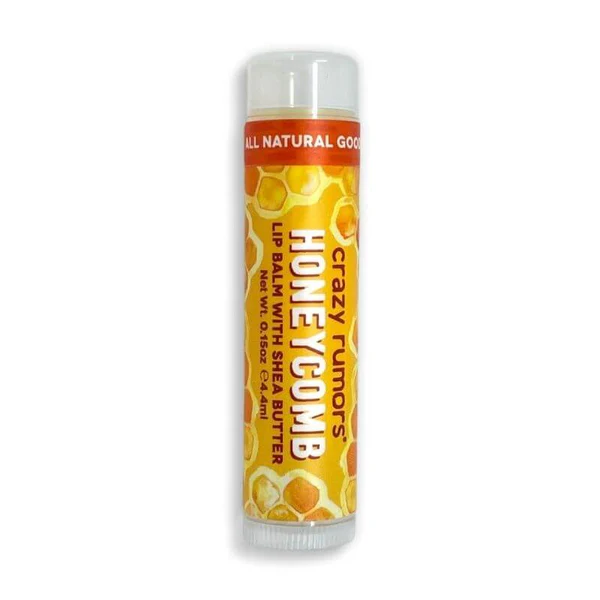 Crazy Rumors Baumes à Lèvres - plusieurs parfums disponibles - Naturel - Sans parfum 4.4ml