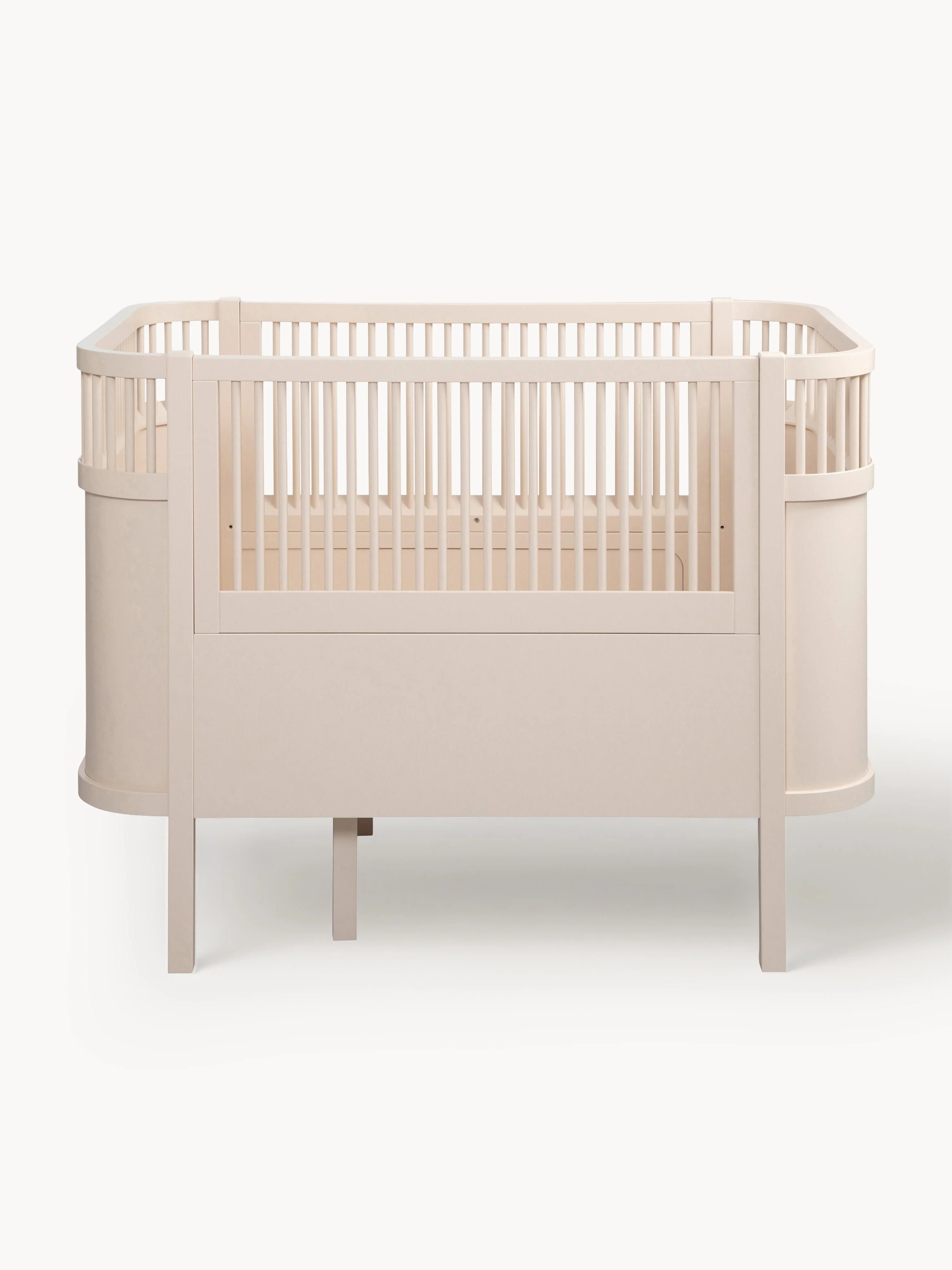 Uitschuifbaar babybed van berkenhout Baby Bed Baby & Jr., 70 x 110/150 cm