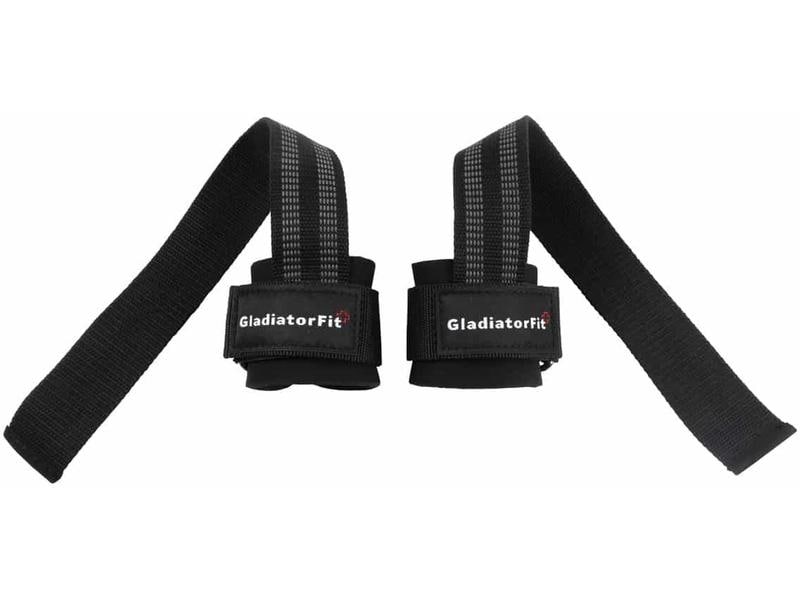 Gladiatorfit Hebebänder/Zugbänder Lifting Straps 2er-Pack Hebegurte