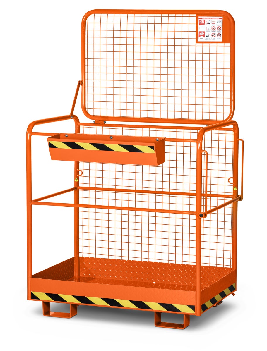 RR Industrietechnik werkmand type RAK-Eco RAL 2004 zuiver oranje