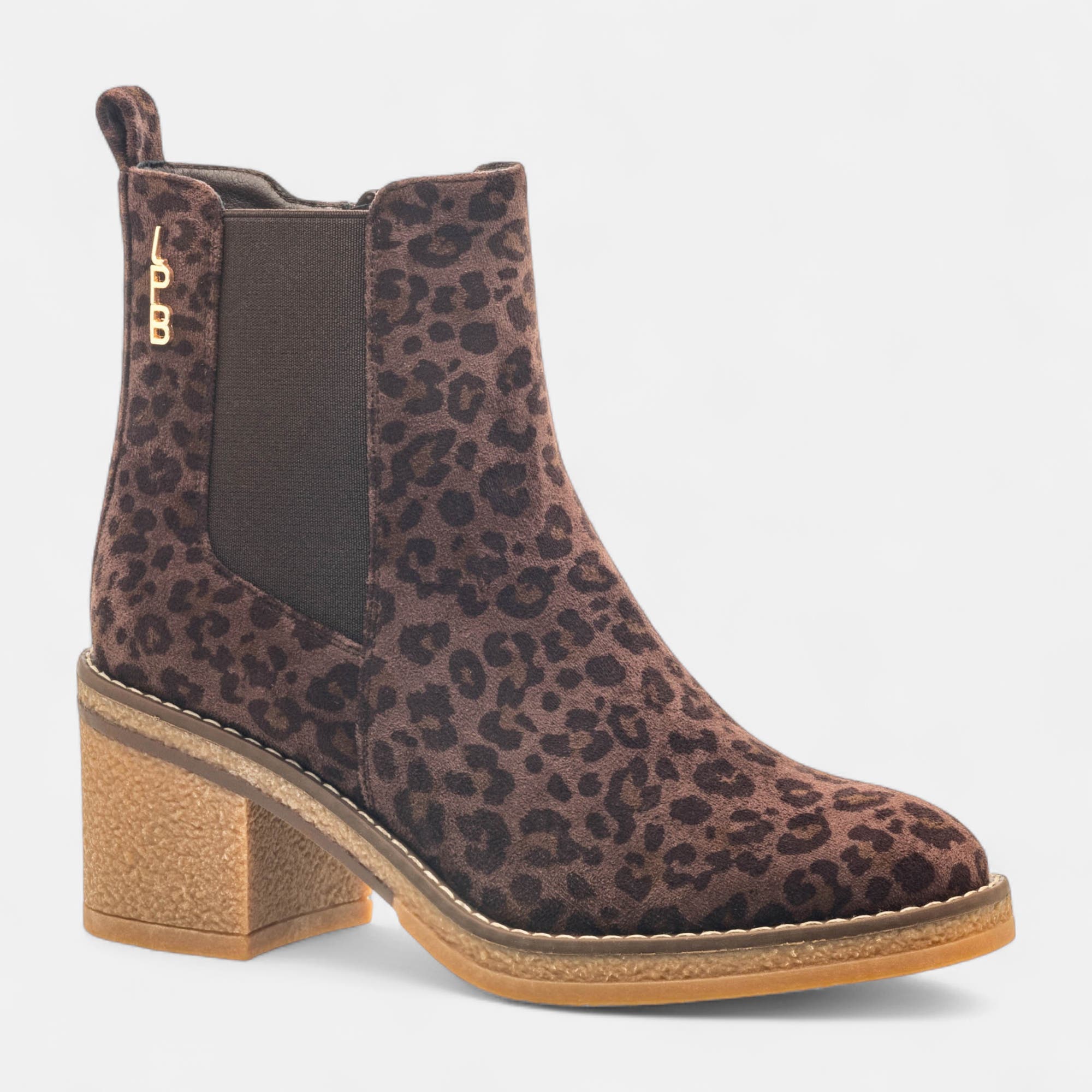 Boots à talon Femme marron