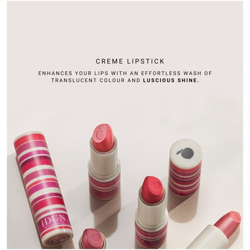 IDUN Minerals Creme Lipstick 4 gr. - Elise