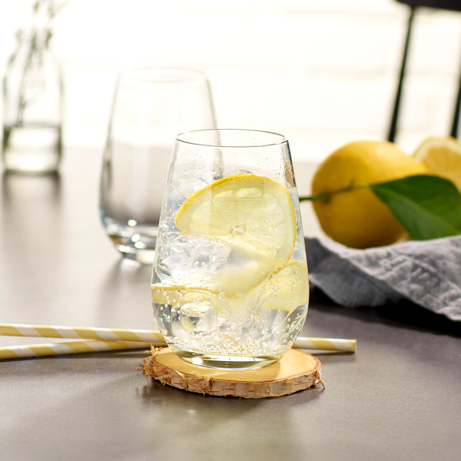 Voice Basic Highball glass Clear, 6.8 oz, crystal glass