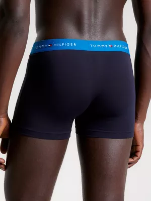Conjunto com 3 Cuecas Boxer com Cós Elástico e Logo Essencial