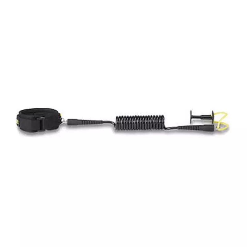 Leash bodyboard DAKINE Coiled Bicep 4ft x1/4 Black