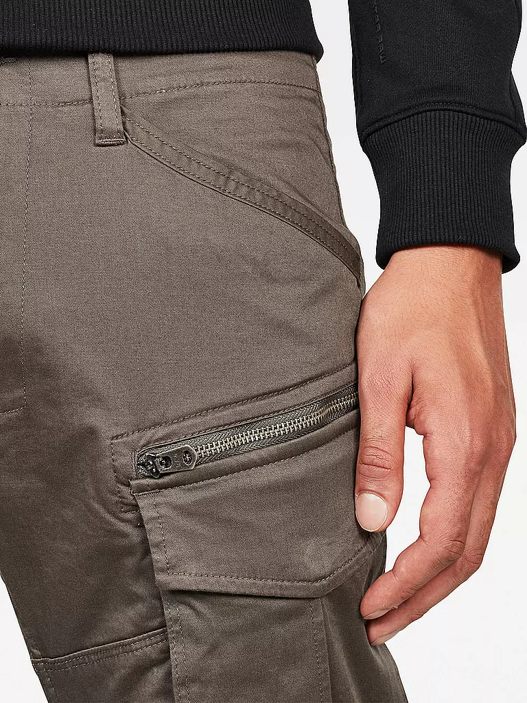G-STAR RAW Cargohose Tapered Fit ROVIC 3D grau