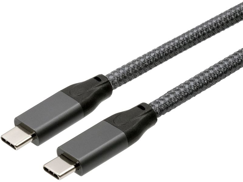 Exsys USB-Ladekabel EX-K1596 USB C - USB C 1 m Daten- und Ladekabel