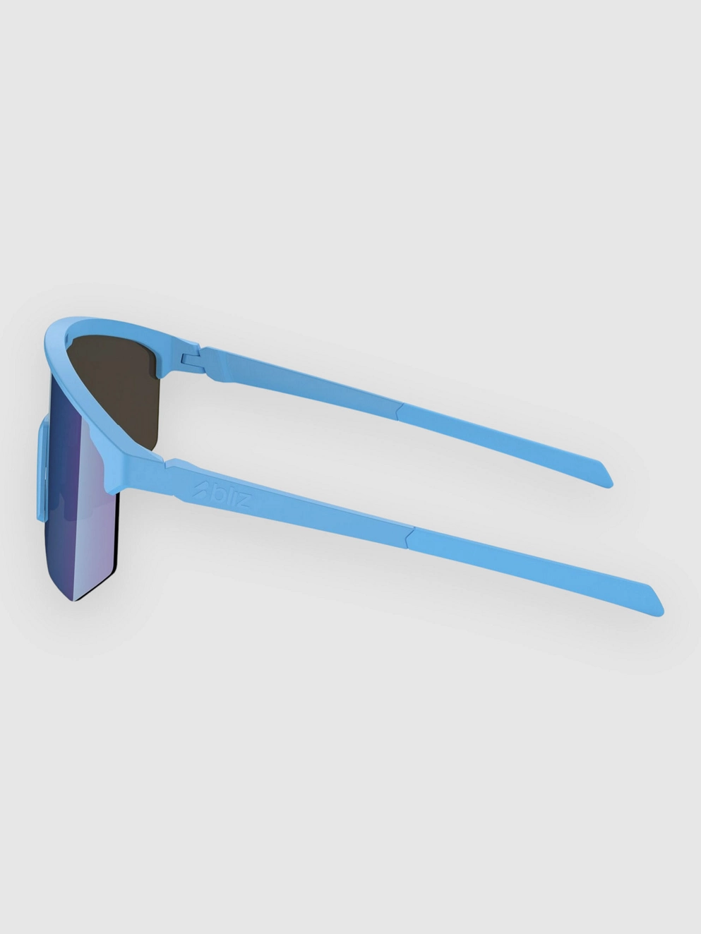 BLIZ Active Eyewear Hero Small Matt Blue Sunglasses grey w blue mirror