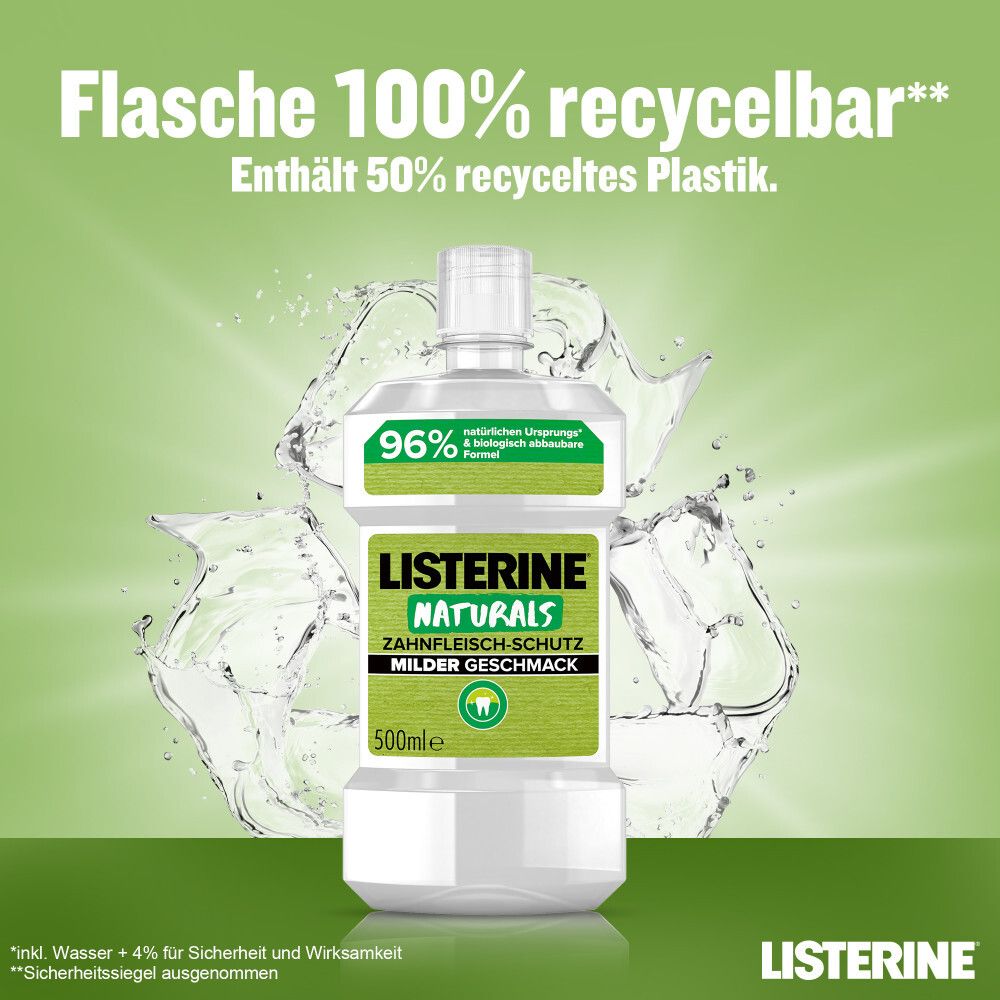 LISTERINE® Naturals Zahnfleisch-Schutz
