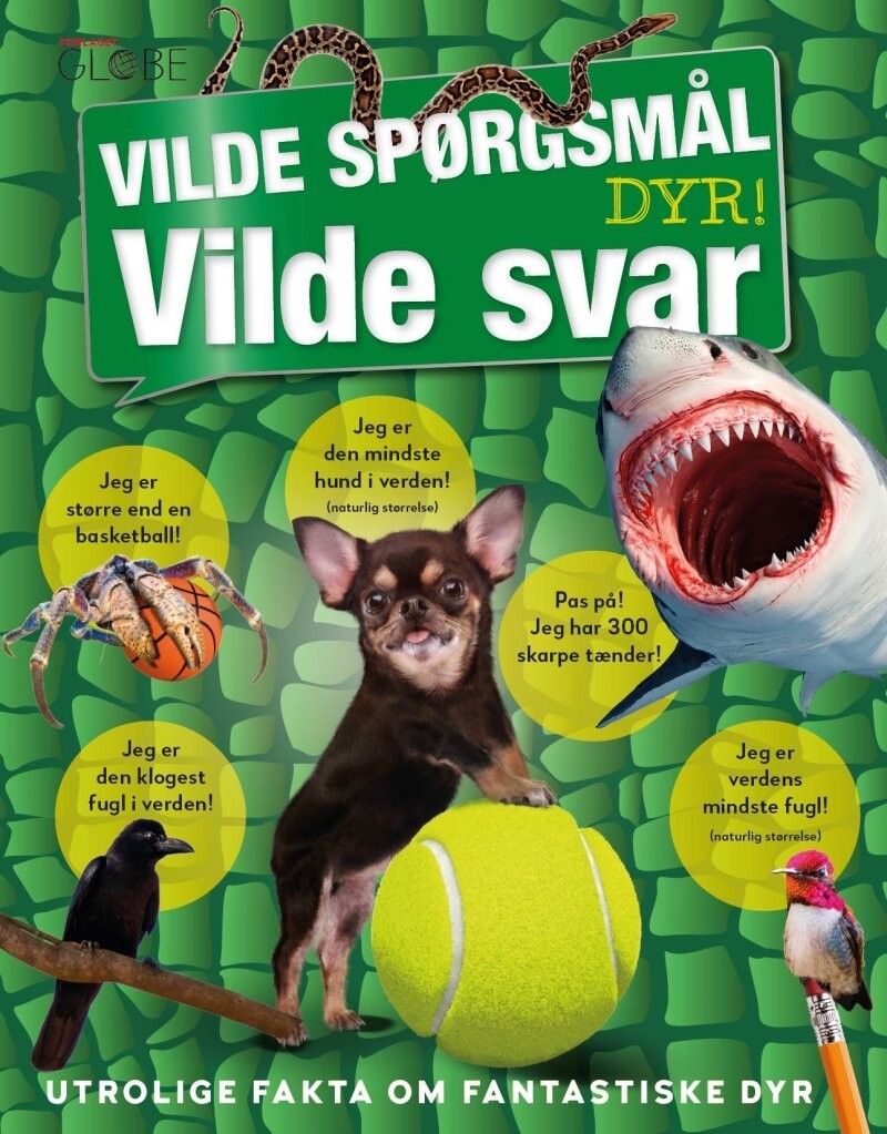 Vilde Spørgsmål Vilde Svar - Dyr - Bog