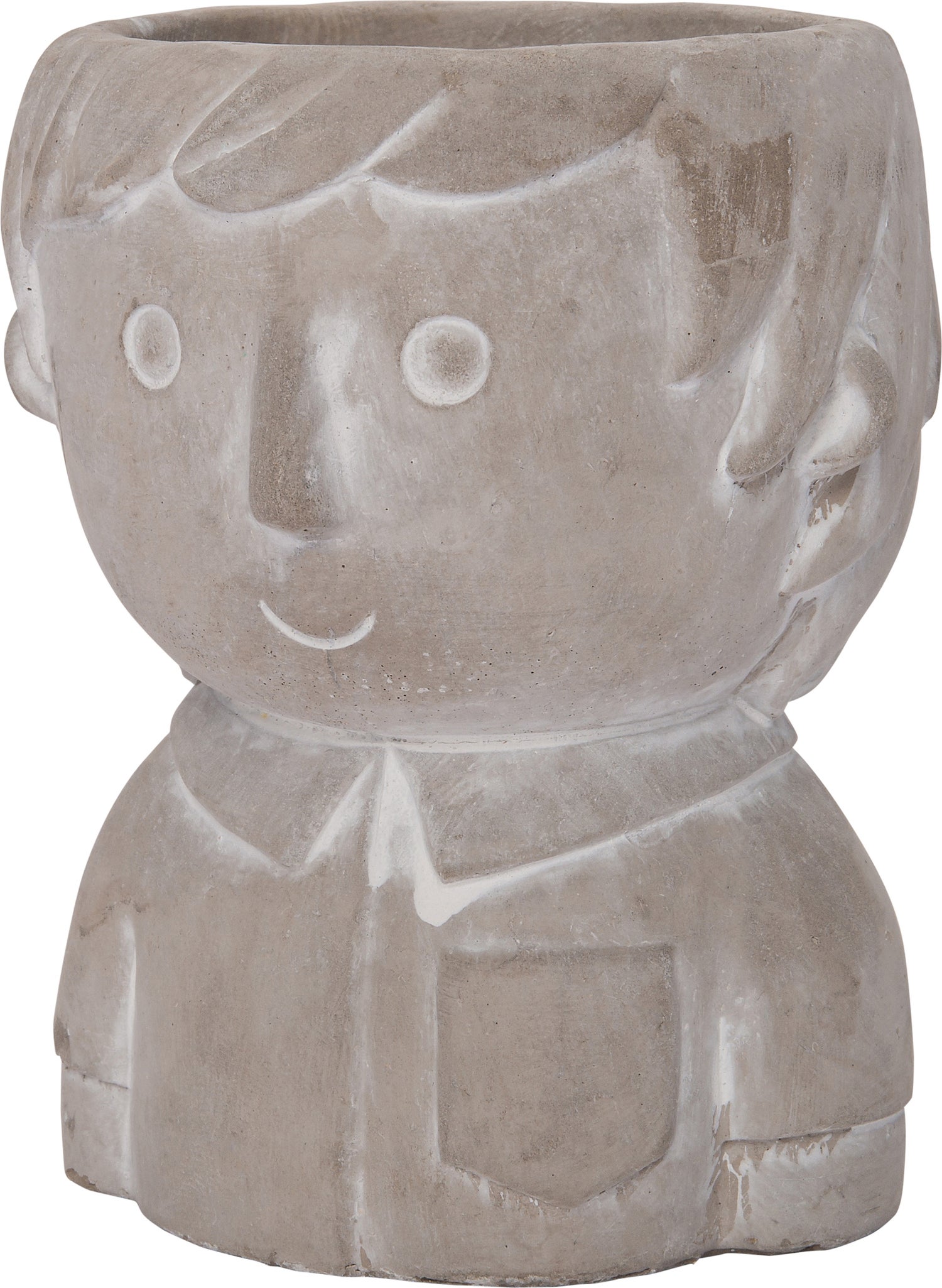 Intratuin bloempot Beau grijs D 8,5 H 8,5 cm