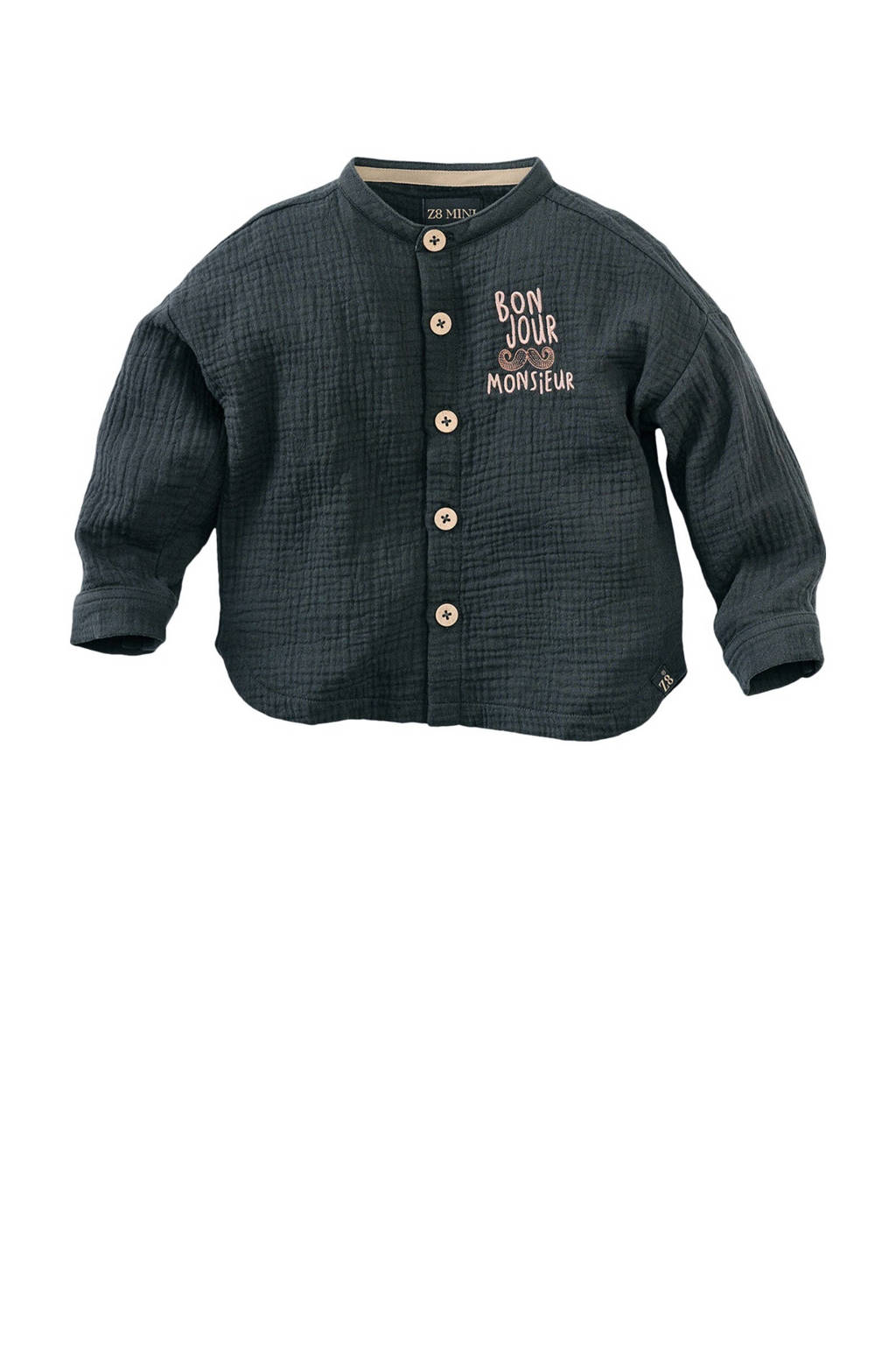 Z8 overshirt Colin antraciet