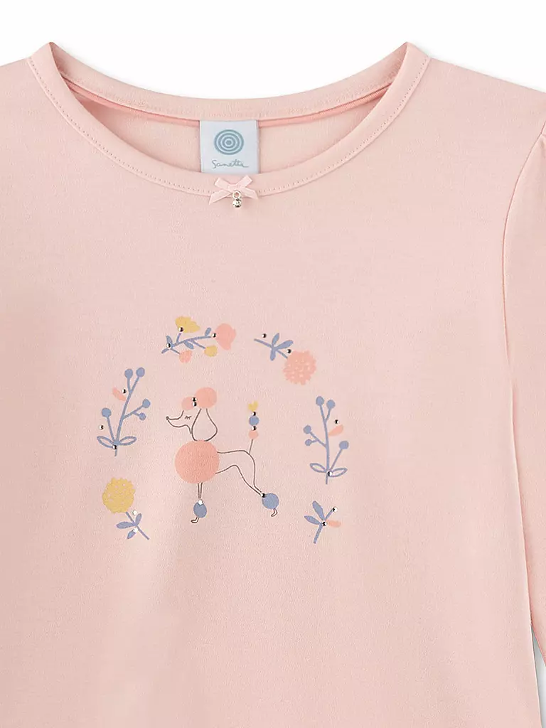 SANETTA Mädchen Pyjama  rosa