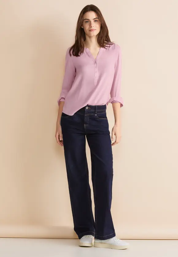 Bluse im Tunikastyle - fun peach