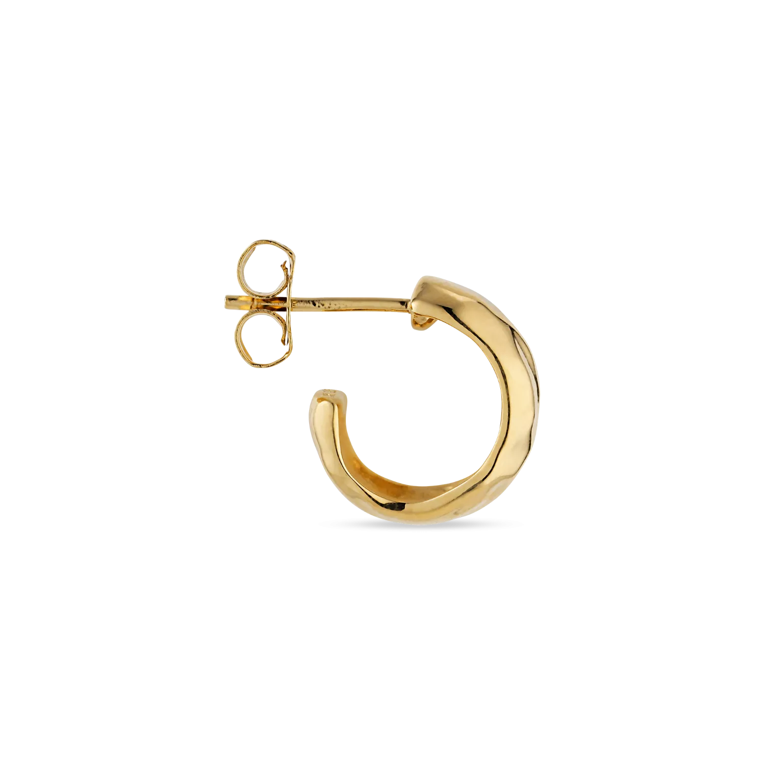 Jane Kønig Bruised Heart Ørering Single 18 kt. Forgyldt Sølv BHH-SS23-G