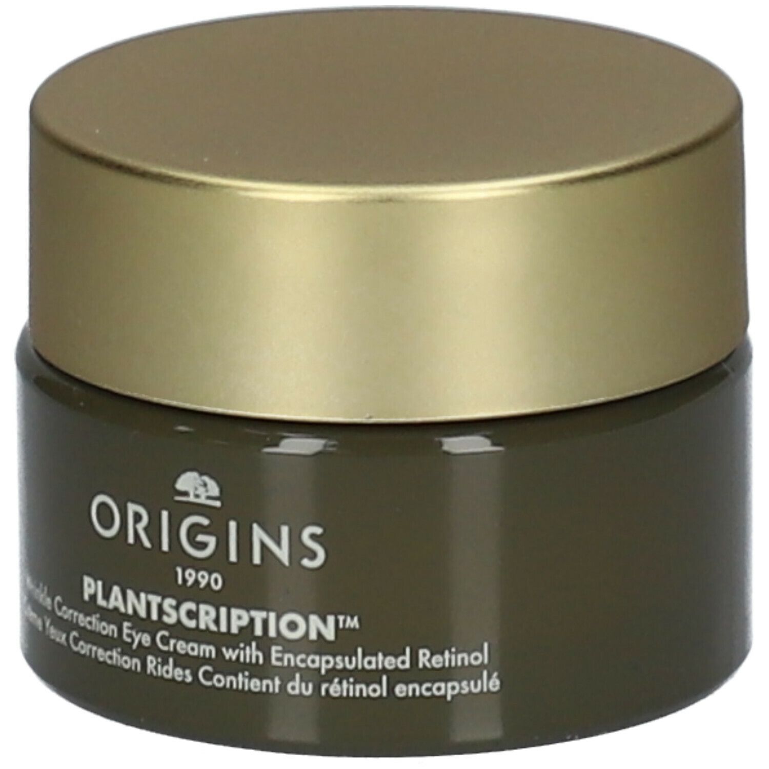 ORIGINS Plantscription™ Wrinkle Correcting Eye Cream with Encapsulated Retinol + GinZing™ SPF40 Energy-Boosting Tinted Moisturizer 15ml GRATIS