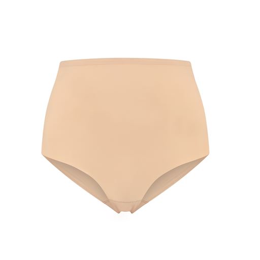 Bye Bra Sculpting Mid Waist Brief, Beige, XL
