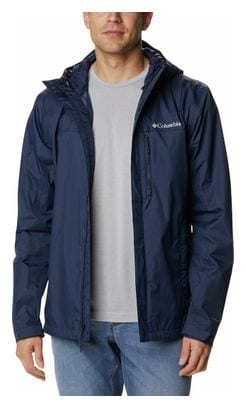 Veste Imperméable Columbia Pouring Adventure II Bleu