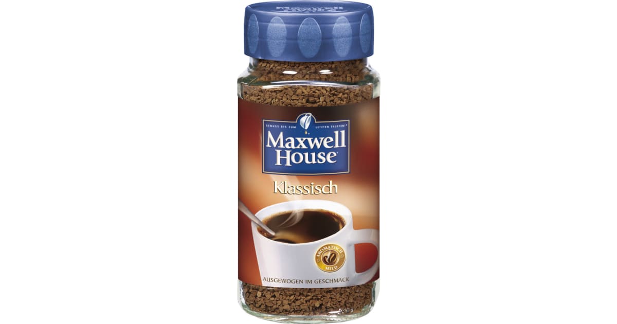MAXWELL HOUSE Löskaffe klassisch