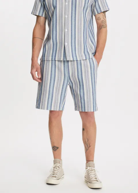 Korte broek met structuur assorti (ASSOR)