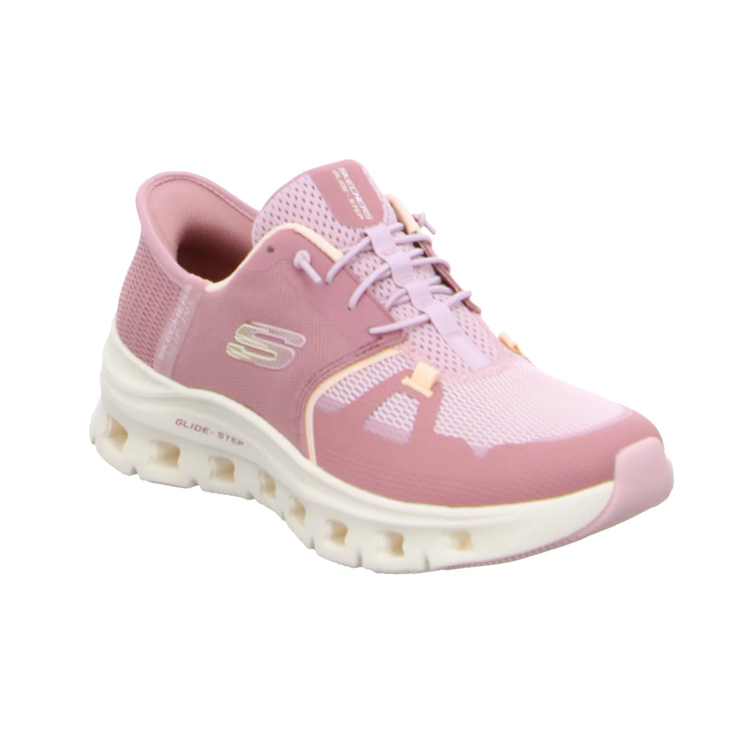 SKECHERS Sneaker Mauve Textil