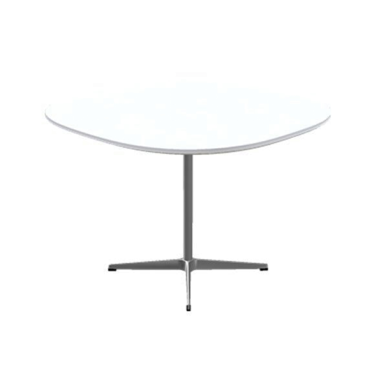 Fritz Hansen A603 tafel wit laminaat 100x100