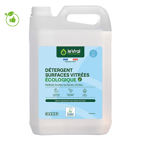 Nettoyant vitres et surfaces Le Vrai 5 L