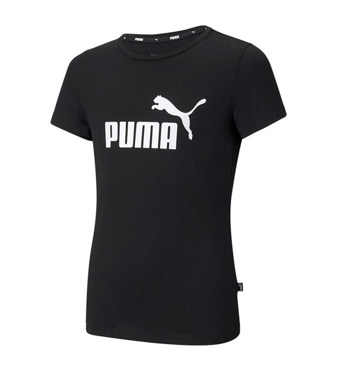 PUMA Girls Essentials Logo T-Shirt
