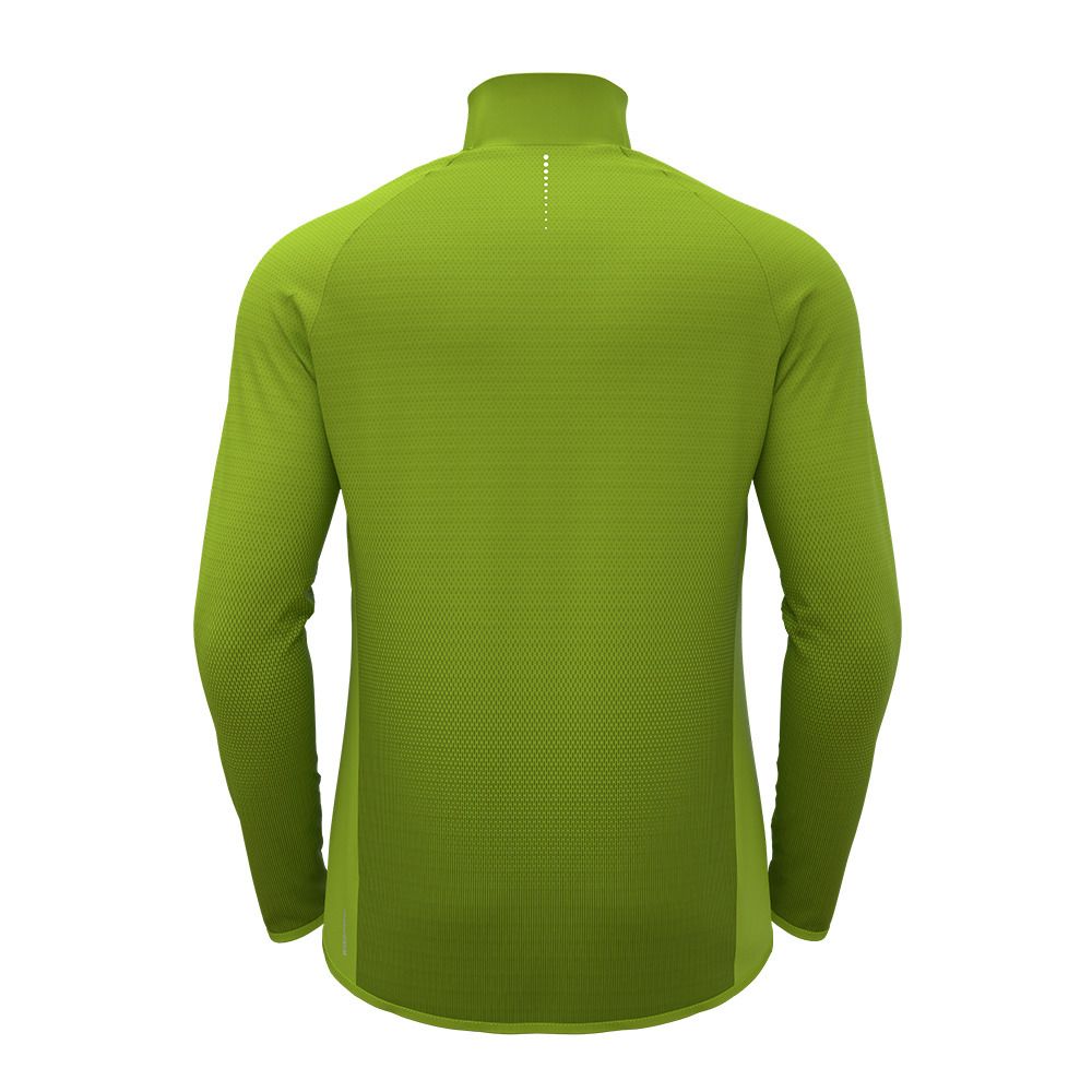 Odlo ZEROWEIGHT WARM HYBRID - Veste Homme lime green/black
