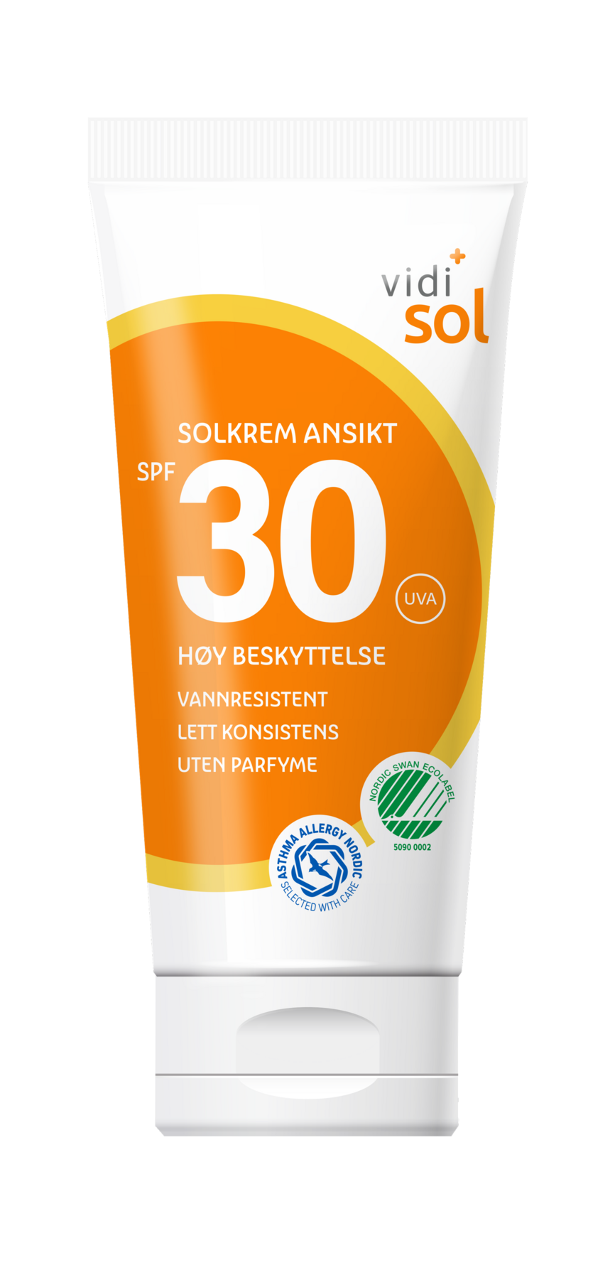 Vidi solkrem til ansikt SPF30 50 ml