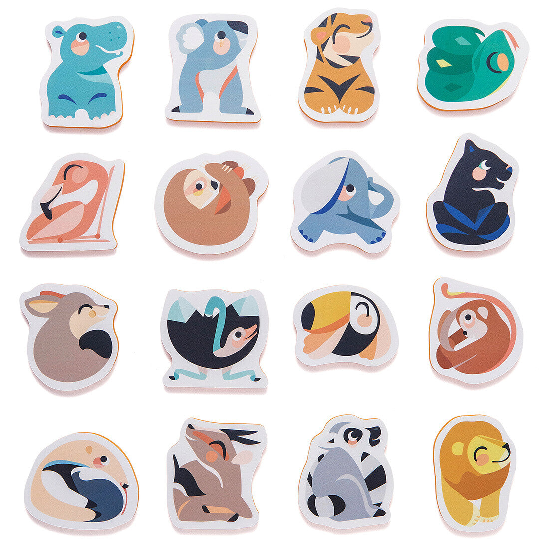 Petit monkey badfiguren wild animals - 16st