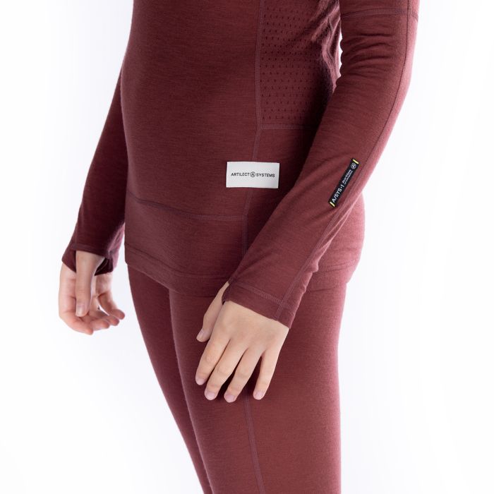 Boulder 125 Crew LS Women uldundertrøje