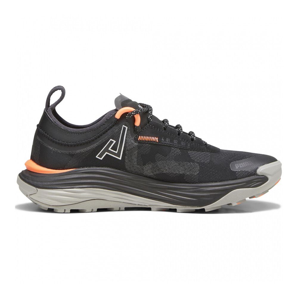 Puma VOYAGE NITRO 3 GTX - Chaussures trail Femme puma black/neon sun