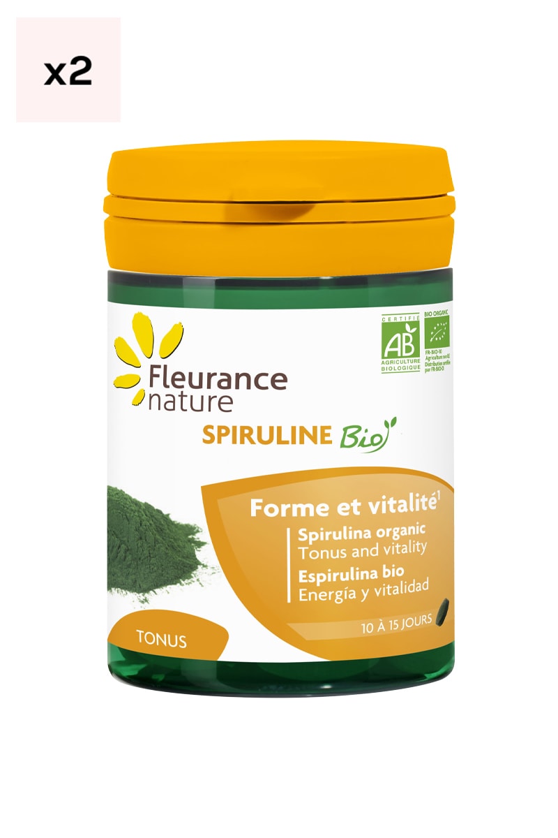 Spiruline bio - Tonus & vitalité - 1 mois