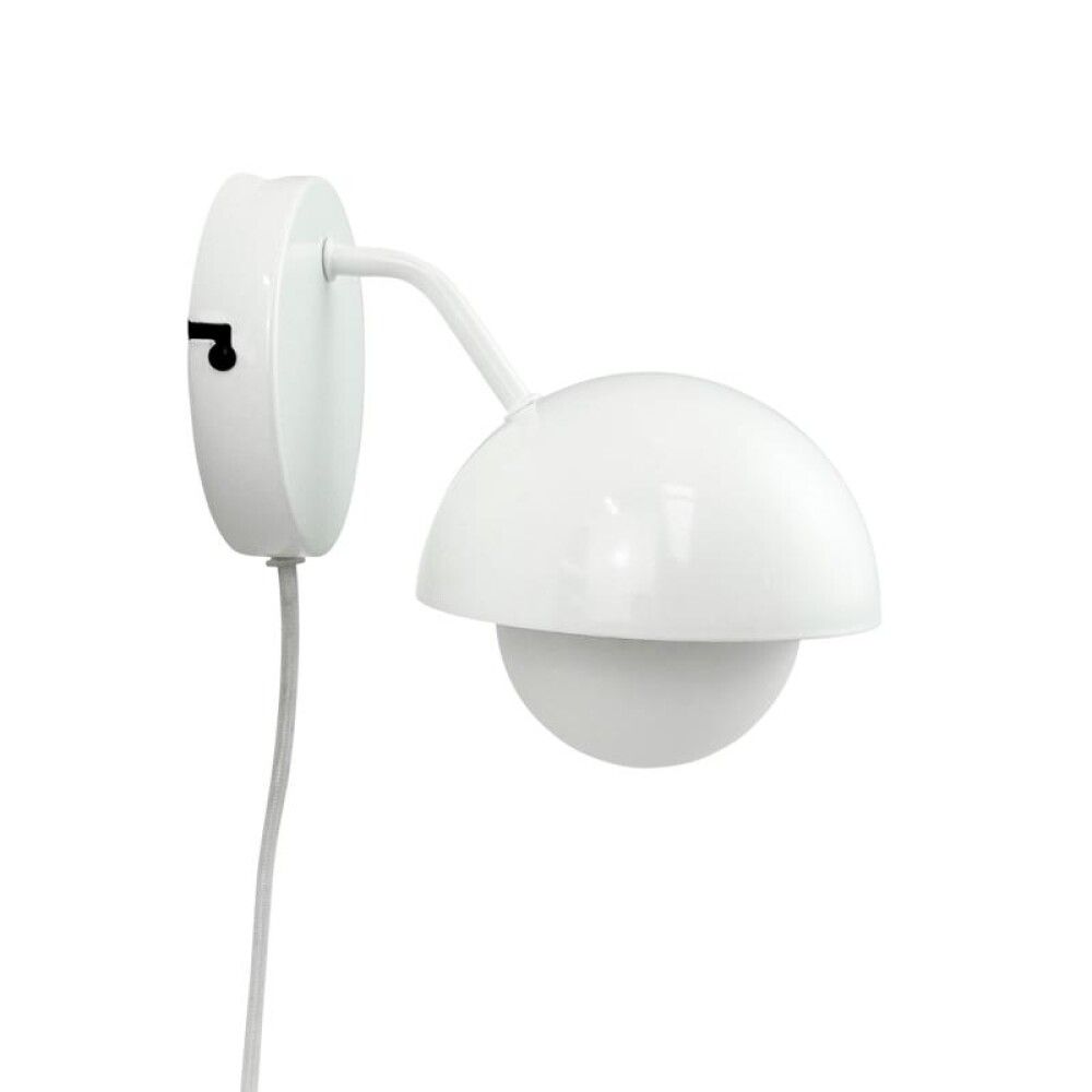 VEGGLAMPE DYBERG LARSEN ROSE HVIT