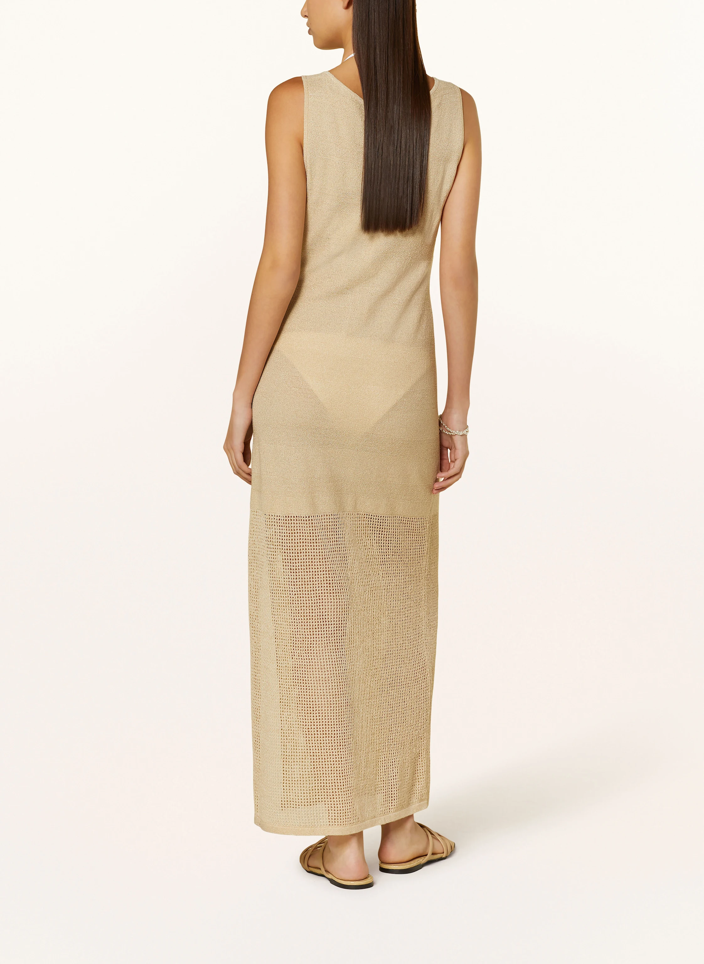 MARYAN MEHLHORN Strandkleid ORNATION mit Glitzergarn