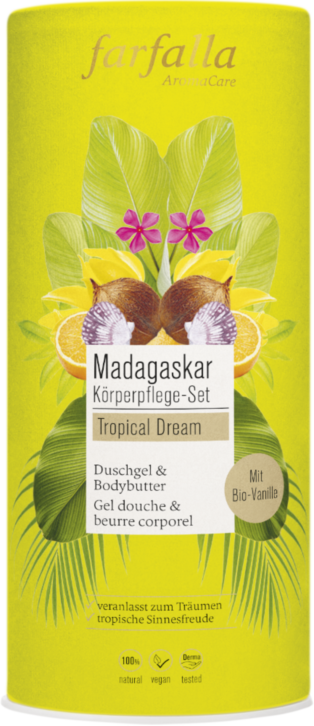 farfalla  Madagaskar Körperpflege-Set