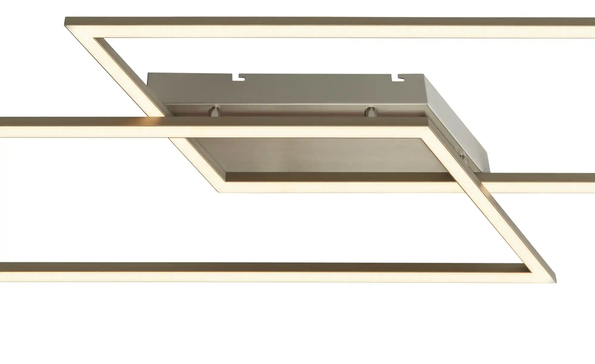 Paul Neuhaus LED-Deckenleuchte, 2-flammig, Nickel-matt
