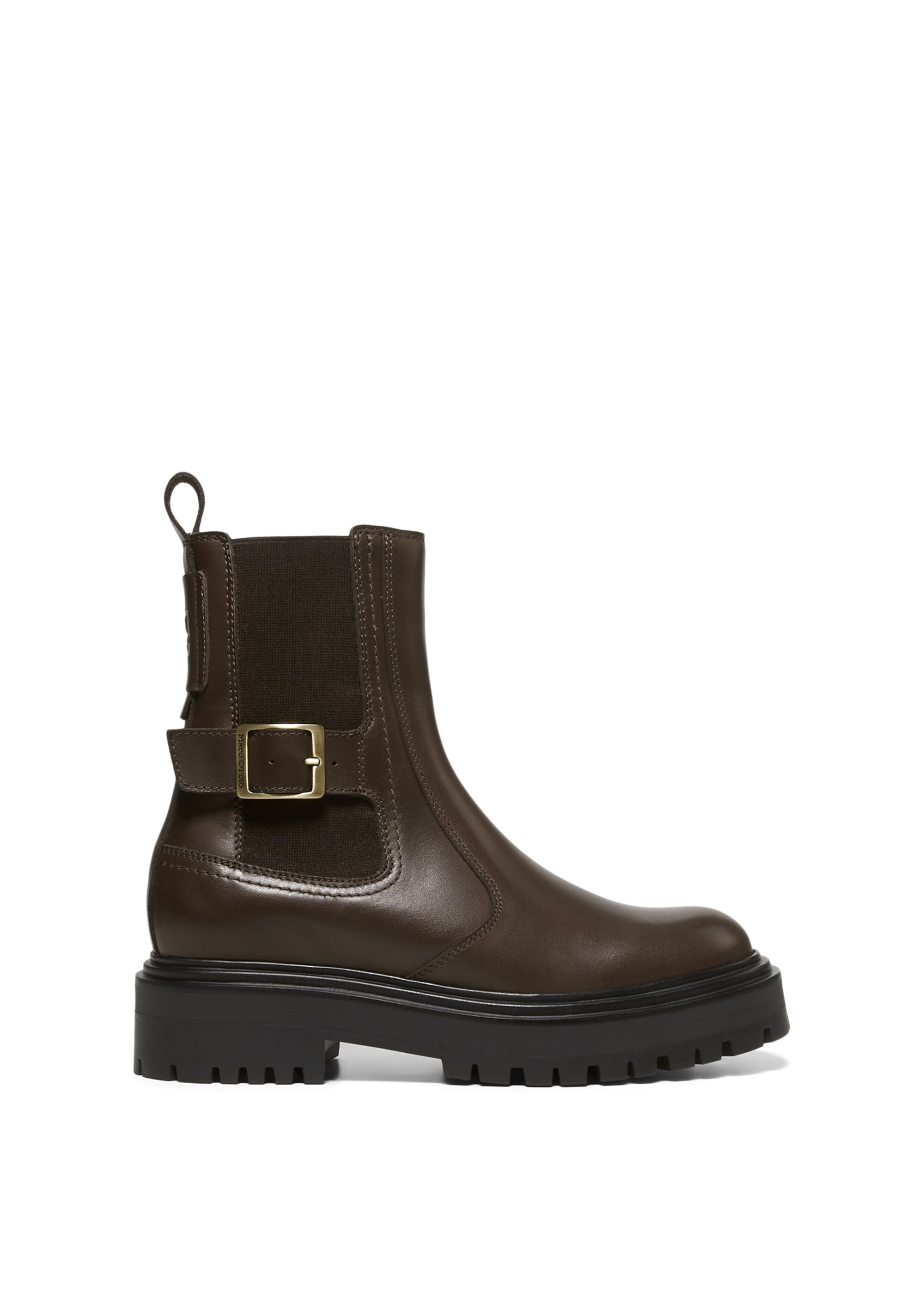 Chelsea-Boot mit Innenzipper und elastischem Einsatz