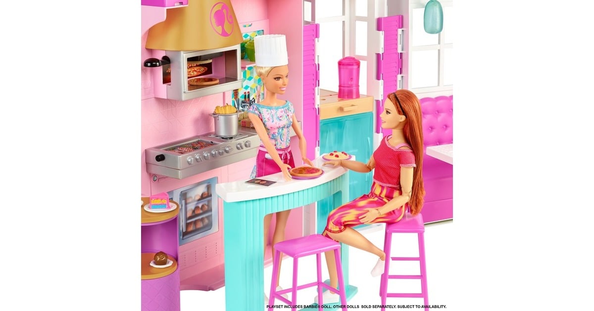 BarbieCook ‘n Grill - Restaurant pop en speelset