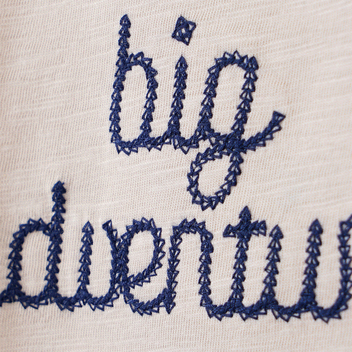 Topomini Baby T-Shirt mit Stickerei beige