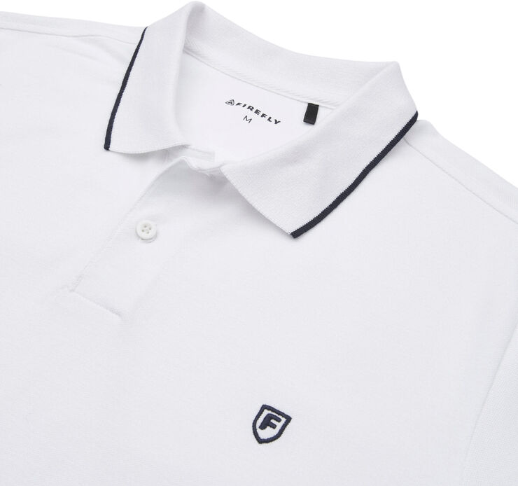 Firefly Logan Polo Hvid