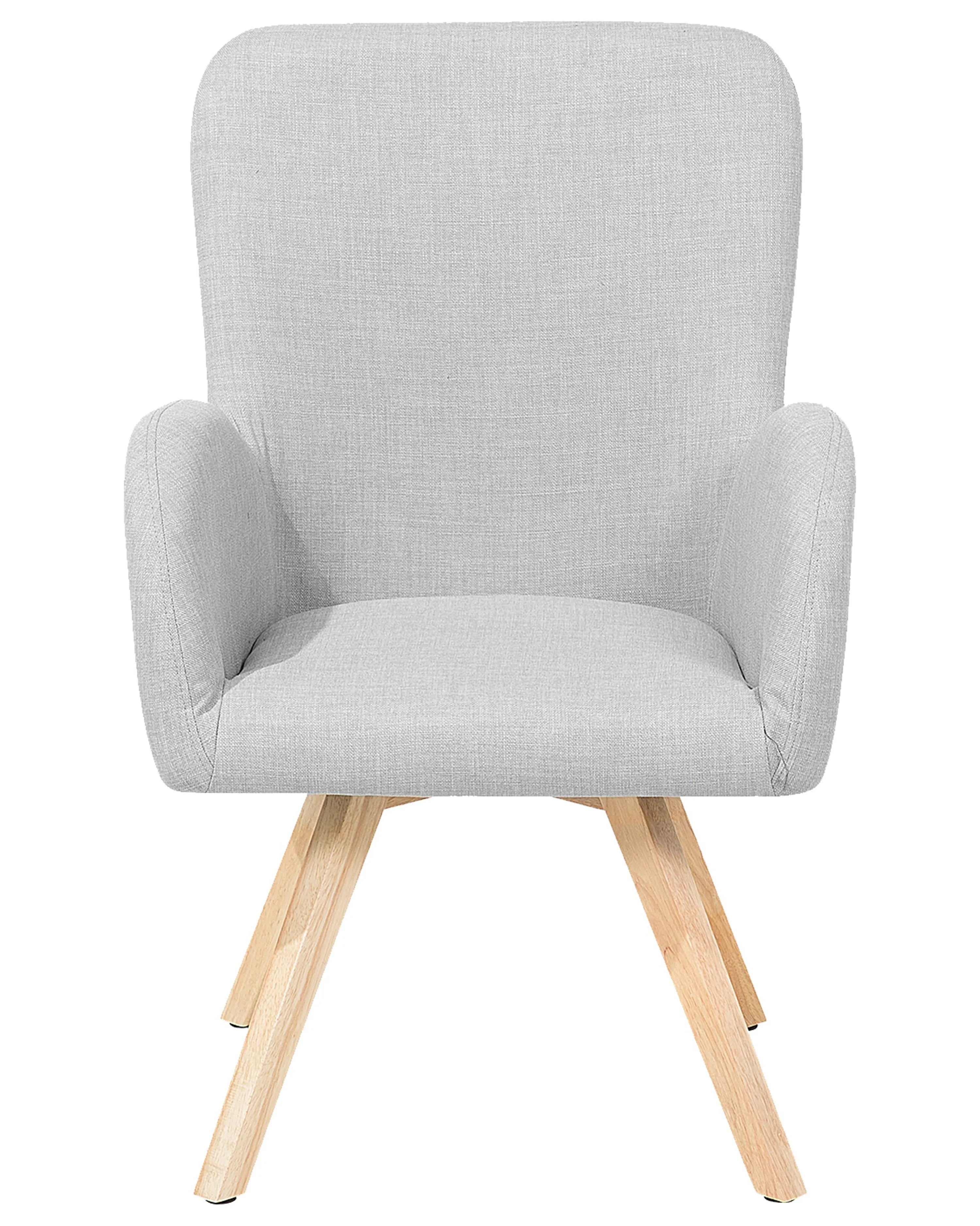 Fauteuil BJARN Stof Lichtgrijs