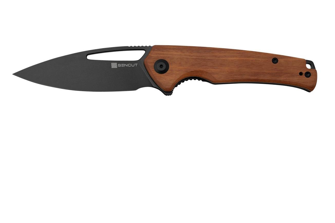 SENCUT Mims S21013-4 Guibourtia Wood Black Stonewashed, zakmes